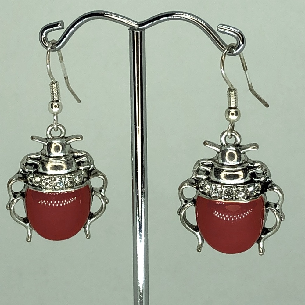 ❌SOLD🌟3 For $25-Beetle Earrings